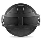 Libman 32-Gallon Commercial Trash Can Lid (Black)