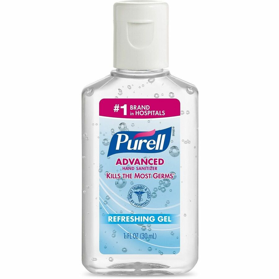 PURELL® Hand Sanitizer Gel - 1 oz. Flip Top Bottle Dispenser 250 / Carton