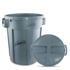 Libman 32-Gallon Commercial Trash Can Lid (Gray)
