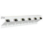 Ex-Cell Clincher 6-Position Wall-Mounted Mop & Broom Holder